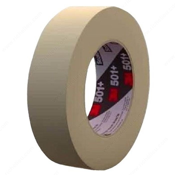 High-Temperature Masking Tape 501, Width 3 in, Rolls per Case 12