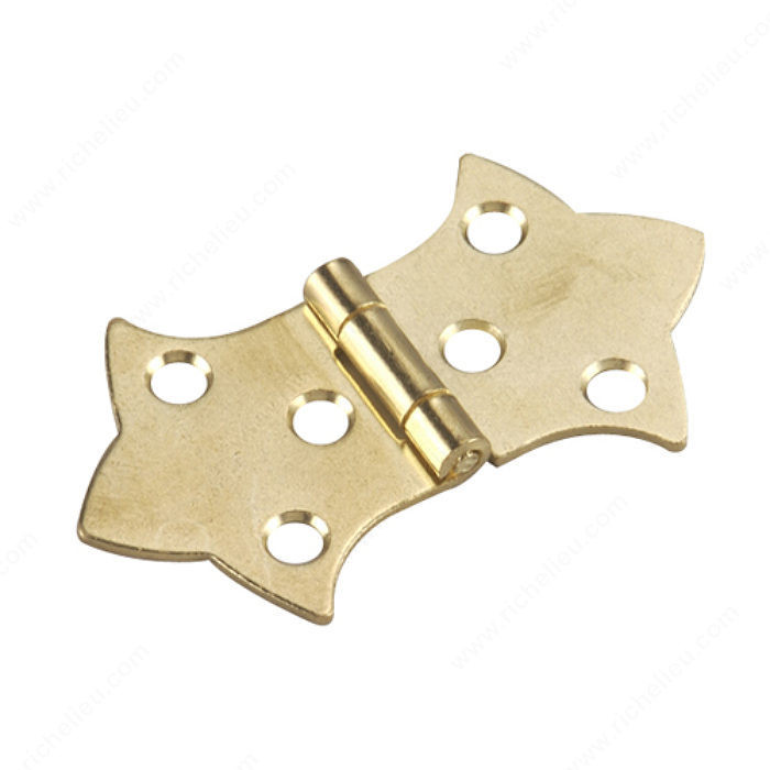 Traditional Metal Butterfly Hinge - 492, 3/4" at Joint,PRO-PACK 2