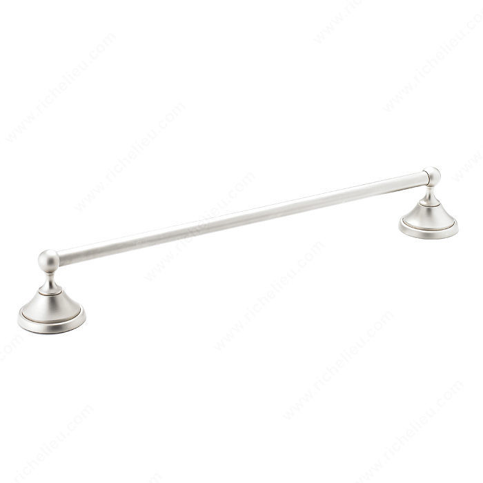 Towel Bar - Empire Collection, Length - Overall Dimensions 656 mm, Center-to-Center 587 mm