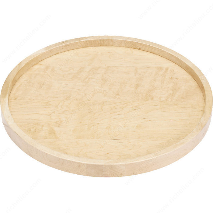 Swivel-Mounted Full Round Single Tray, Tray Diameter 18 in, Diameter 18 in