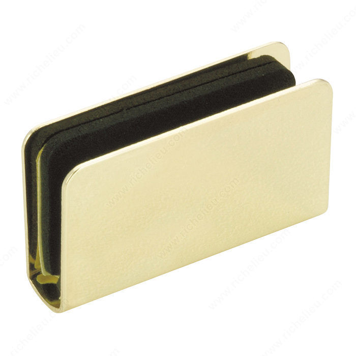 Glass Hinges, Finish Polished Brass PRO-PACK 25