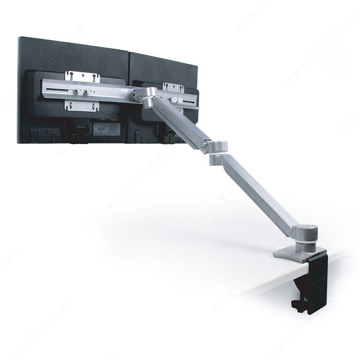 Concerto Dual Monitor Arm, Finish White