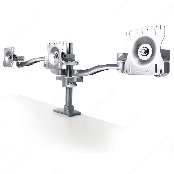 Triple LCD Arm, Finish Black