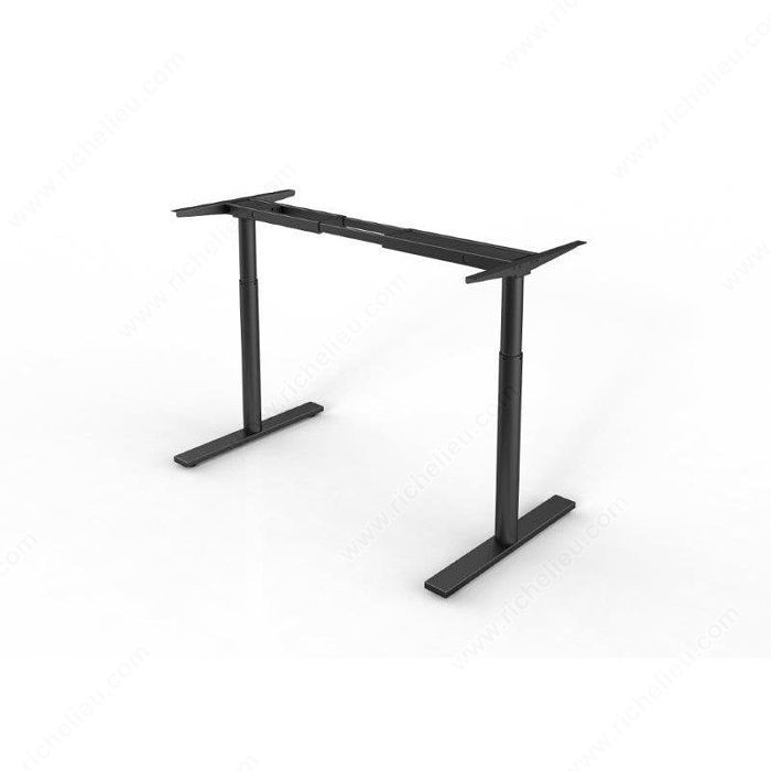 Aces Adjustable Bases, 2 adjustable legs, Finish Black