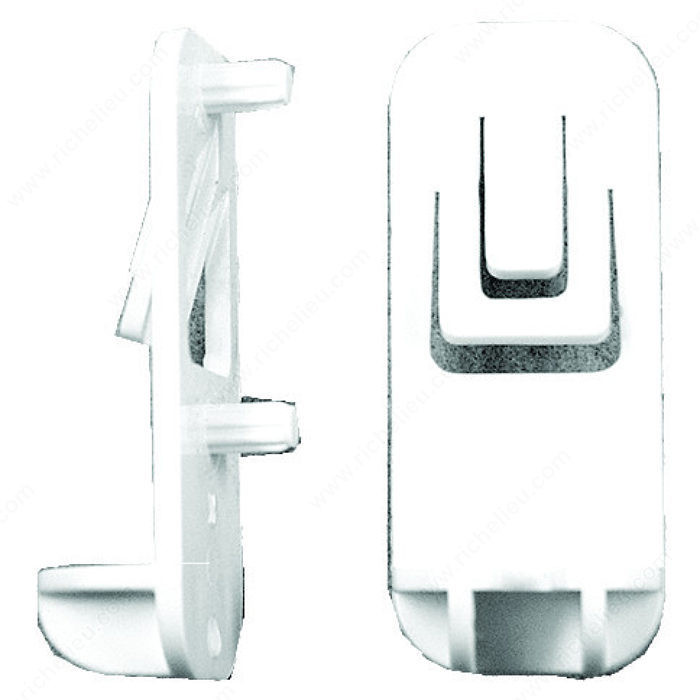 5mm Shelf Lock-Down Clip for 3/4" 1" shelves. Pin PRO-PACK 25