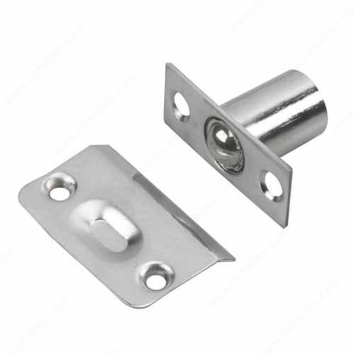 Adjustable Ball Catch, Color/Finish Brushed Chrome, Collection Door Hardware PRO-PACK 2