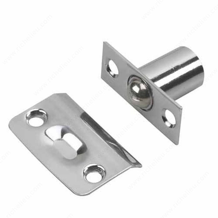 Adjustable Ball Catch, Color/Finish Chrome, Collection Door Hardware PRO-PACK 2