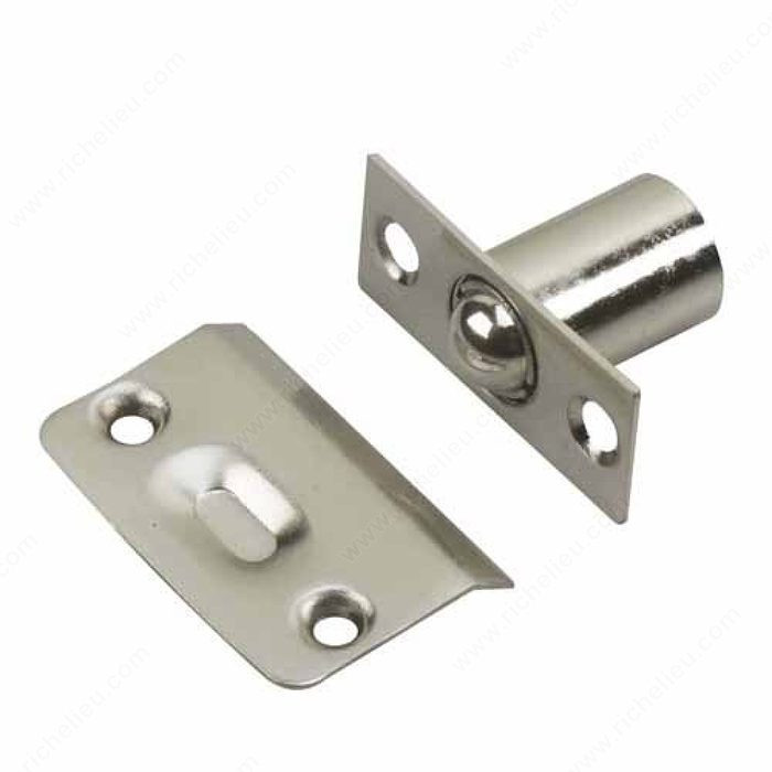 Adjustable Ball Catch, Color/Finish Brushed Nickel, Collection Door Hardware PRO-PACK 2