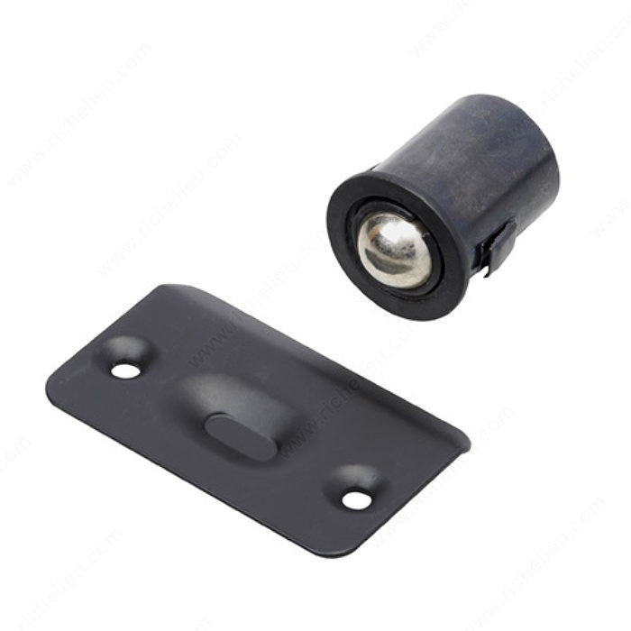 Adjustable Drive-in Ball Catch, Color/Finish Black PRO-PACK 2