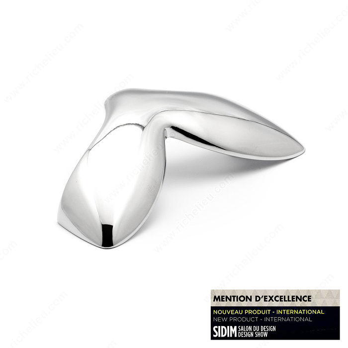 Transitional Metal Knob - 5057, Finish Chrome