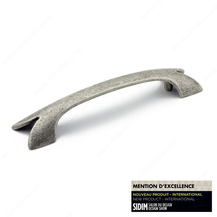Transitional Metal Pull - 5057, Finish Faux Iron