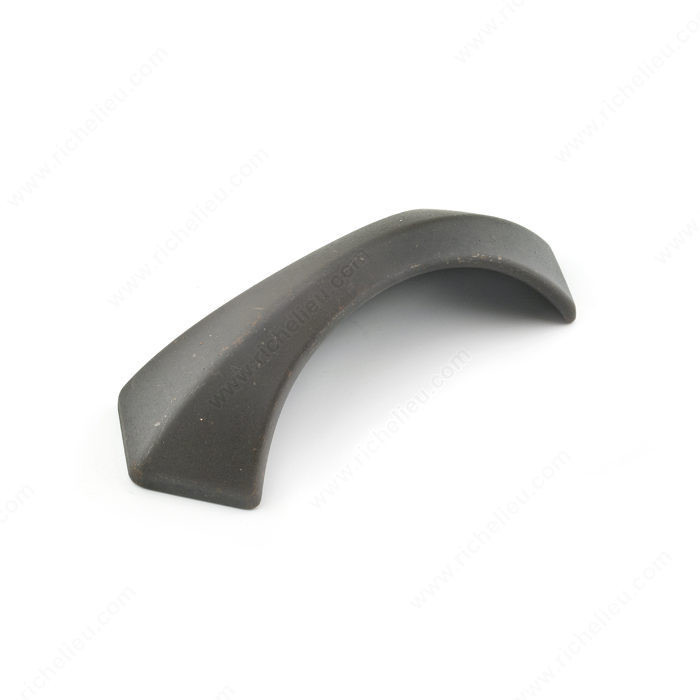 Transitional Metal Pull - 5078, Center to Center 96 mm, Finish Old America, Projection - Overall Dimensions 27.9 mm