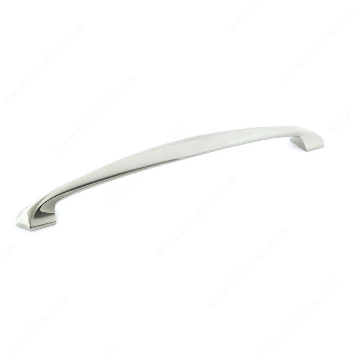 Transitional Metal Pull - 5078, Center to Center 320 mm, Finish Chrome, Projection - Overall Dimensions 42.5 mm