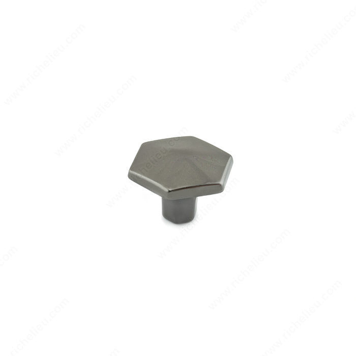 Transitional Metal Knob - 5078, Finish Black Nickel