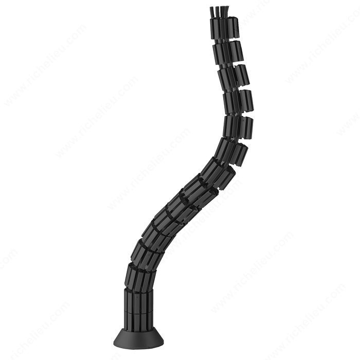 Cable Management Spines, Finish Black