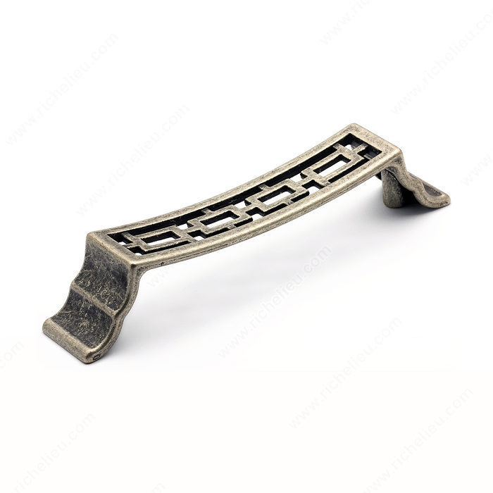 Transitional Metal Pull - 5086, Finish Faux Iron