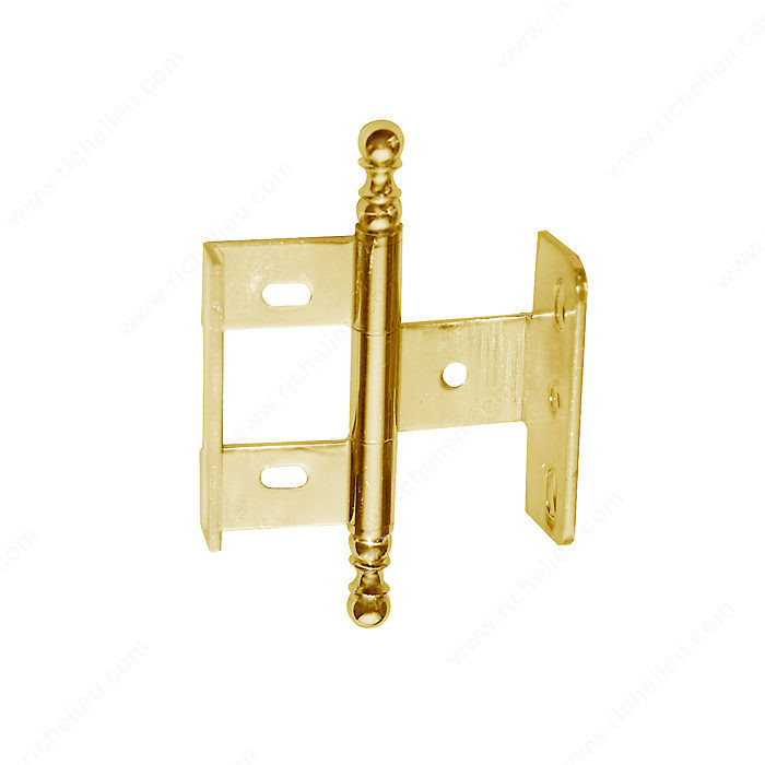 Classic Metal Hinge - 5102, Finish Brass, Finish Number 130