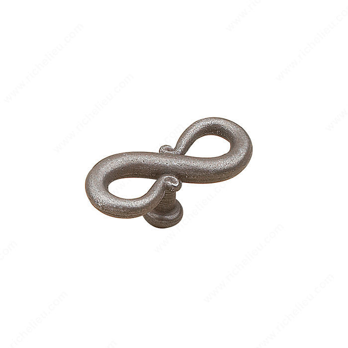 Traditional Metal Knob - 51202, Finish Natural Iron