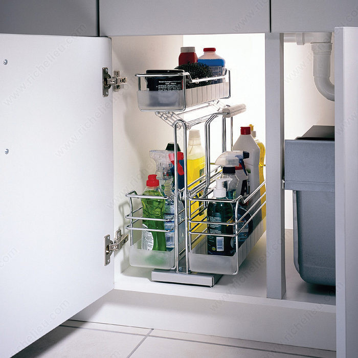 Removable Sliding Basket, Width 11 in, Height 20 3/16 in, Opening Width Min. 11 1/4 in, Height 20 in