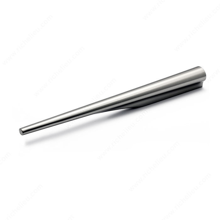 Contemporary Metal Pull - 5180, Center to Center 64 mm, Finish Brushed Nickel, Length - Overall Dimensions 210 mm