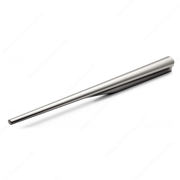 Contemporary Metal Pull - 5180, Center to Center 96 mm, Finish Brushed Nickel, Length - Overall Dimensions 280 mm