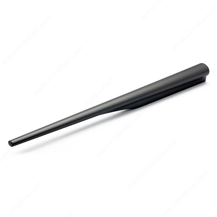 Contemporary Metal Pull - 5180, Center to Center 96 mm, Finish Graphite, Length - Overall Dimensions 280 mm