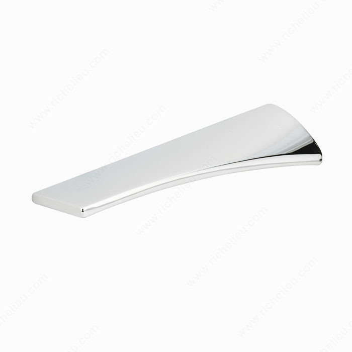 Contemporary Metal Pull - 5182, Center to Center 64 mm, Finish Chrome, Length - Overall Dimensions 110 mm