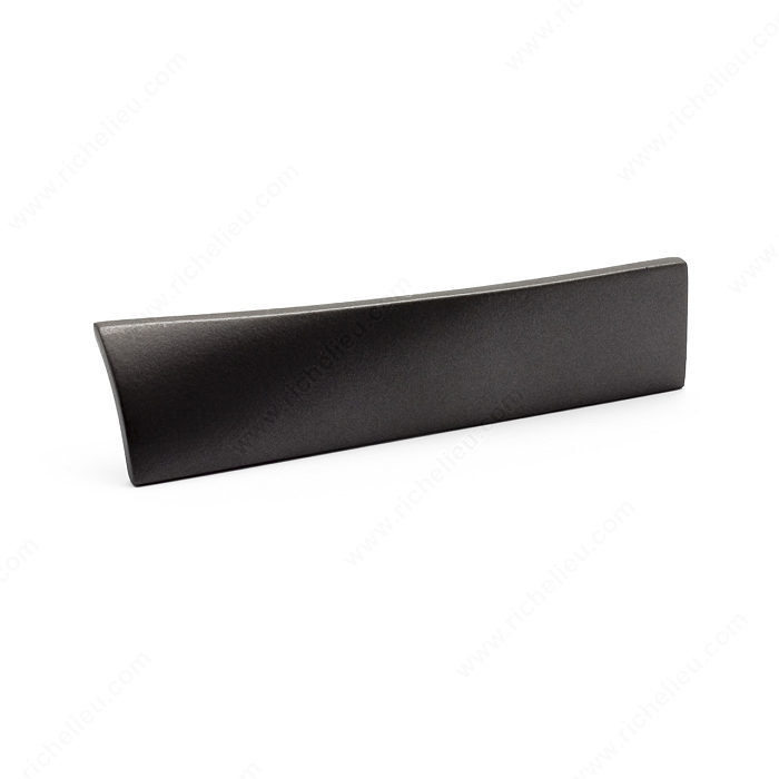 Contemporary Metal Pull - 5182, Center to Center 64 mm, Finish Graphite, Length - Overall Dimensions 110 mm