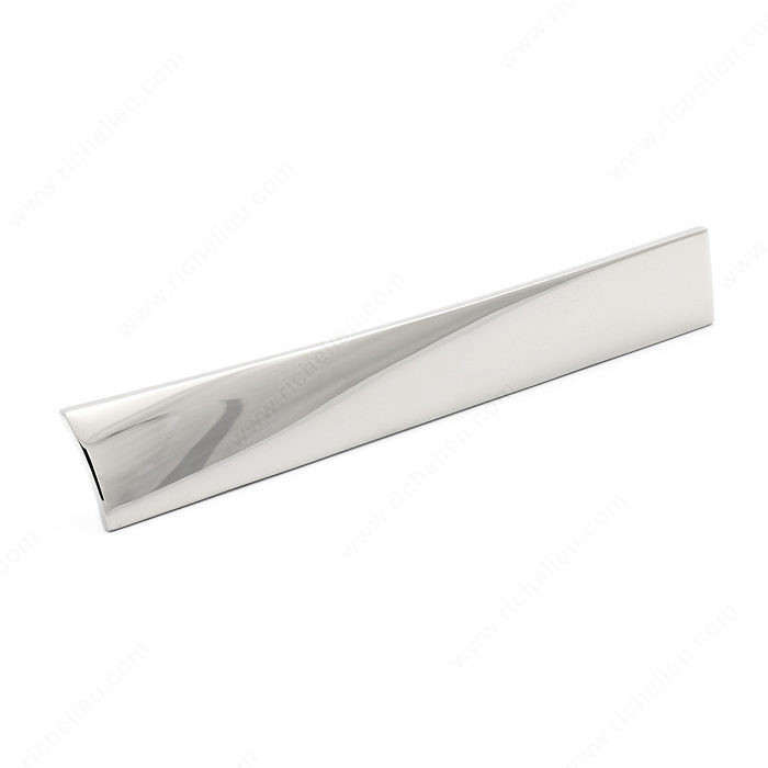 Contemporary Metal Pull - 5182, Center to Center 96 mm, Finish Chrome, Length - Overall Dimensions 170 mm