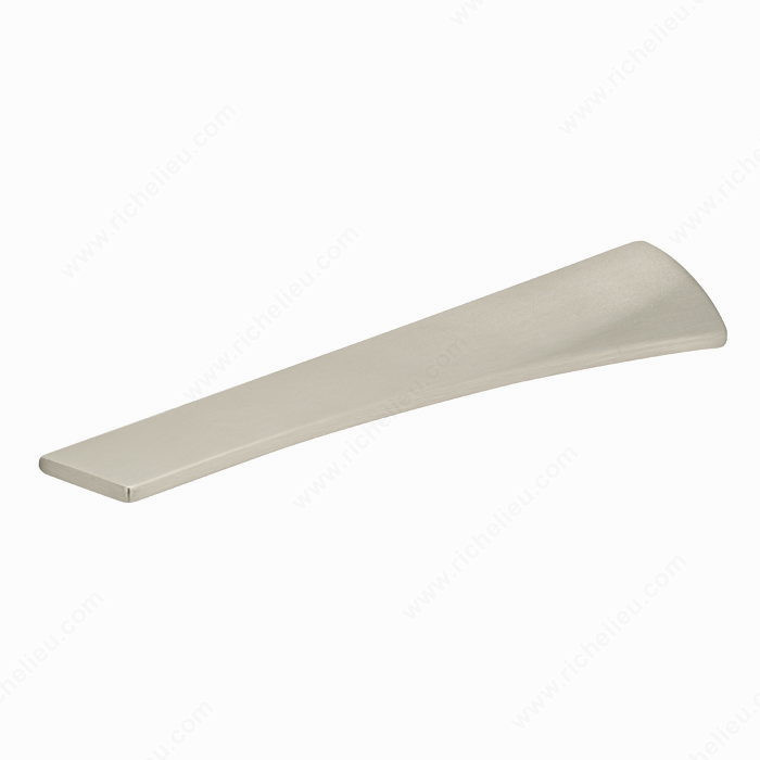 Contemporary Metal Pull - 5182, Center to Center 96 mm, Finish Brushed Nickel, Length - Overall Dimensions 170 mm