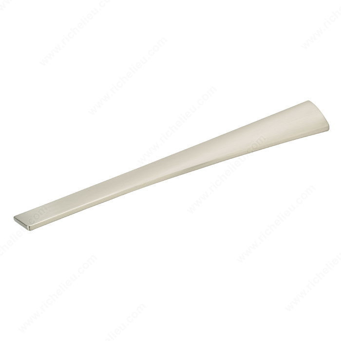 Contemporary Metal Pull - 5182, Center to Center 160 mm, Finish Brushed Nickel, Length - Overall Dimensions 250 mm