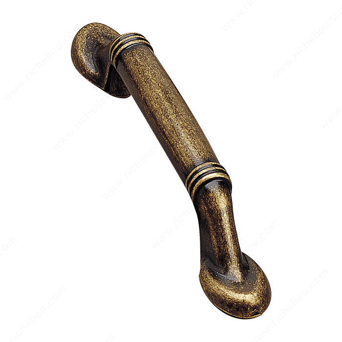 Traditional Metal Pull - 5183, Finish Brass PRO-PACK 2
