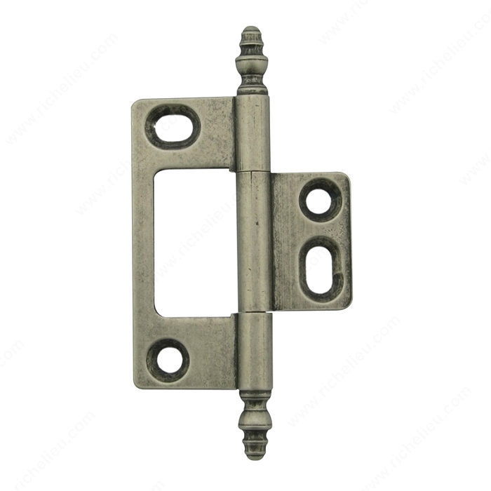 Classic Brass Bifold Hinge - 5201, Finish Pewter, Finish Number 142