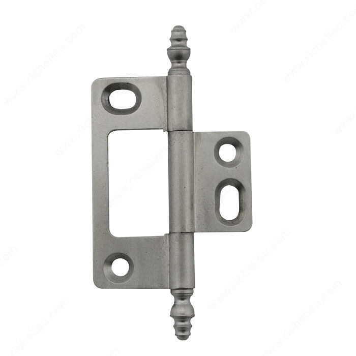 Classic Brass Bifold Hinge - 5201, Finish Brushed Nickel, Finish Number 195