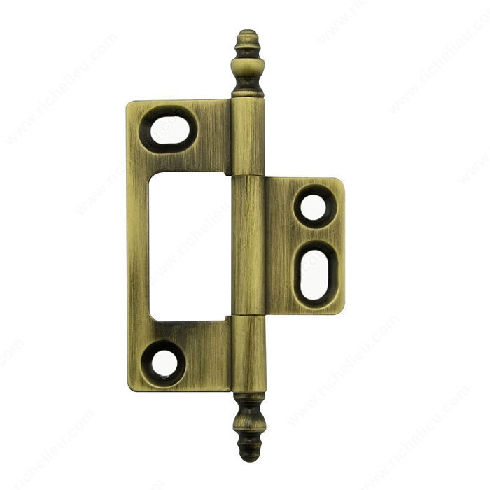 Classic Brass Bifold Hinge - 5201, Finish Antique English, Finish Number AE
