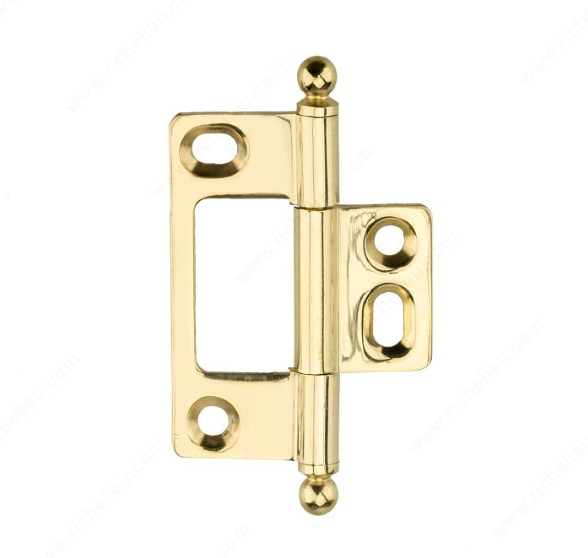 Classic Brass Bifold Hinge - 5202, Finish Unlacquered Brass, Finish Number 129