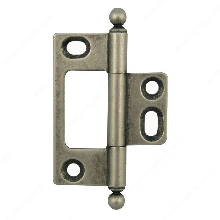 Classic Brass Bifold Hinge - 5202, Finish Pewter, Finish Number 142
