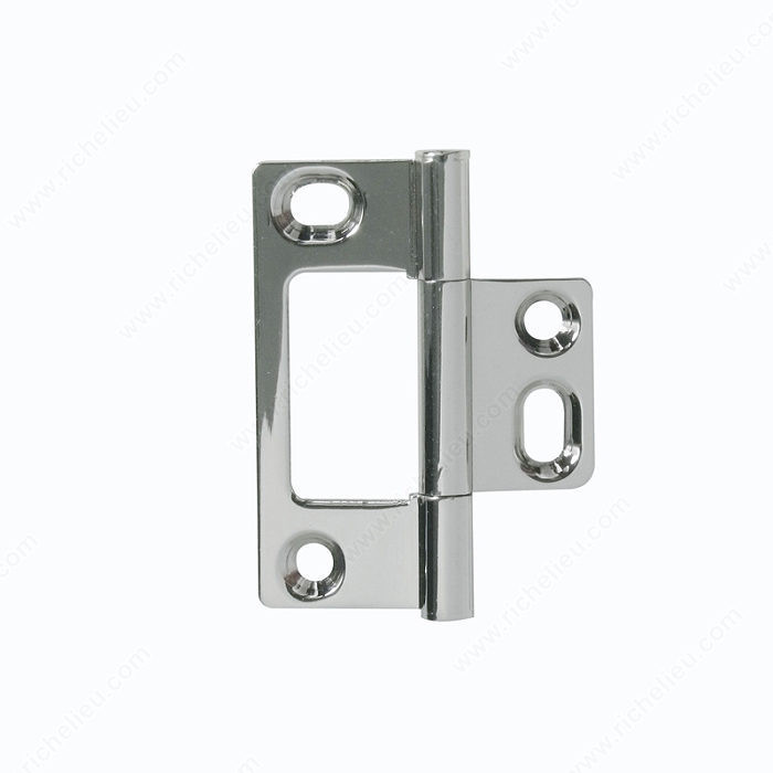 Classic Brass Bifold Hinge - 5203, Finish Polished Nickel, Finish Number 180