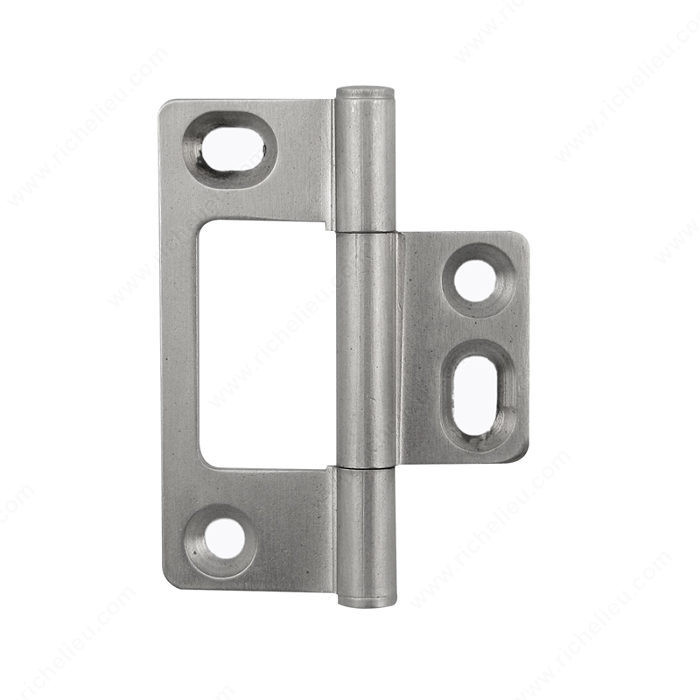 Classic Brass Bifold Hinge - 5203, Finish Brushed Nickel, Finish Number 195