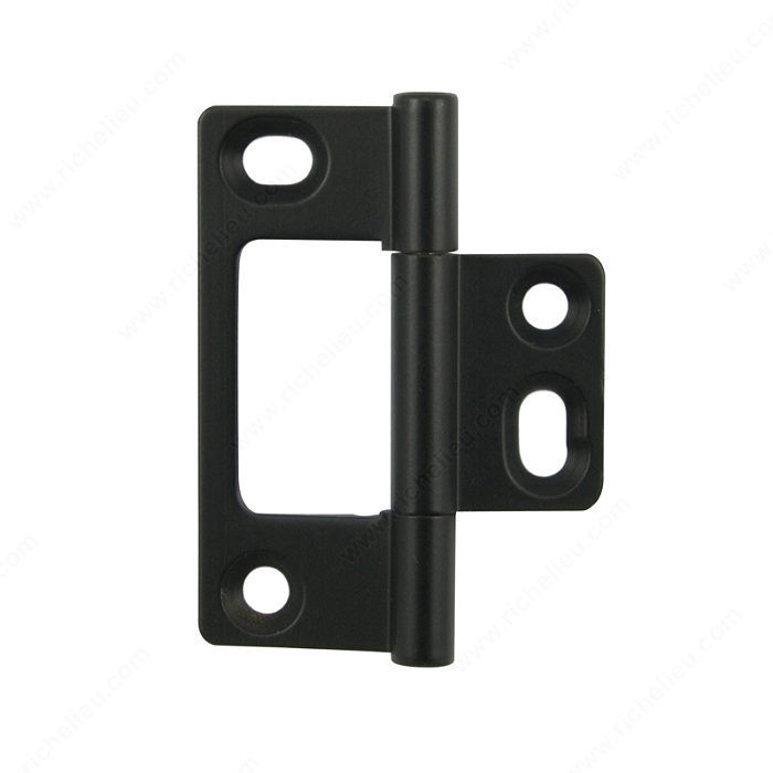 Classic Brass Bifold Hinge - 5203, Finish Matte Black, Finish Number 900