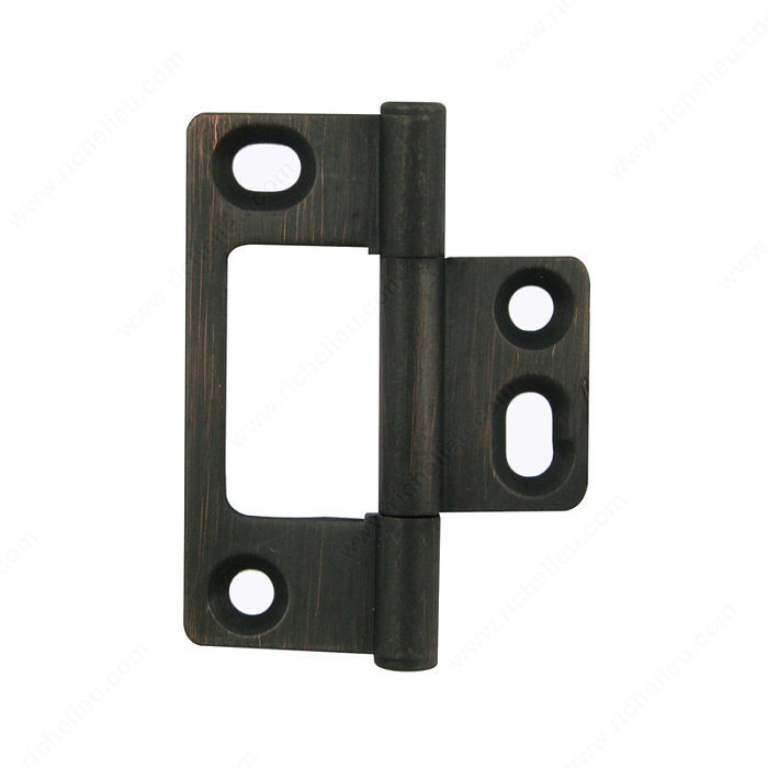 Classic Brass Bifold Hinge - 5203, Finish Brushed Oil-Rubbed Bronze, Finish Number BORB