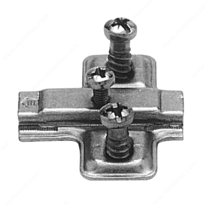 Screw-On Mounting Plate for 26 mm Hinge,PRO-PACK 25