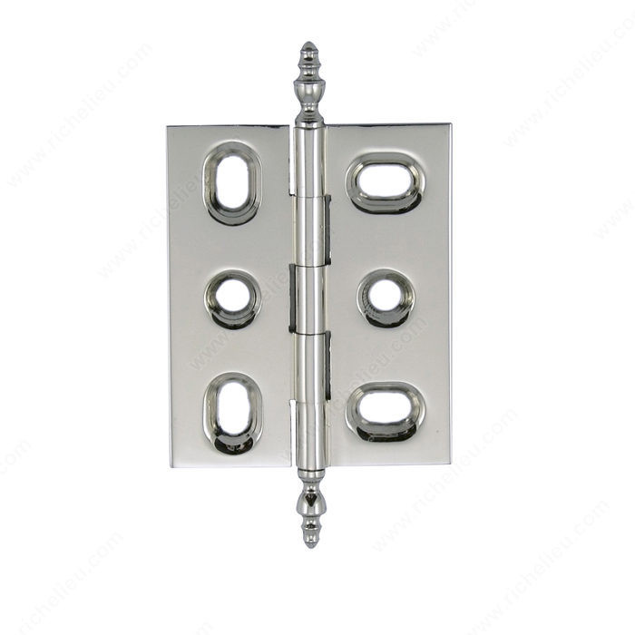 Classic Brass Butt Hinge - 53101, Color/Finish Nickel, Finish Number 180