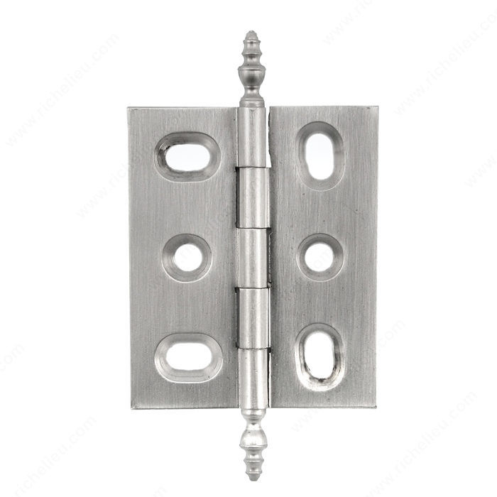 Classic Brass Butt Hinge - 53101, Color/Finish Brushed Nickel, Finish Number 195