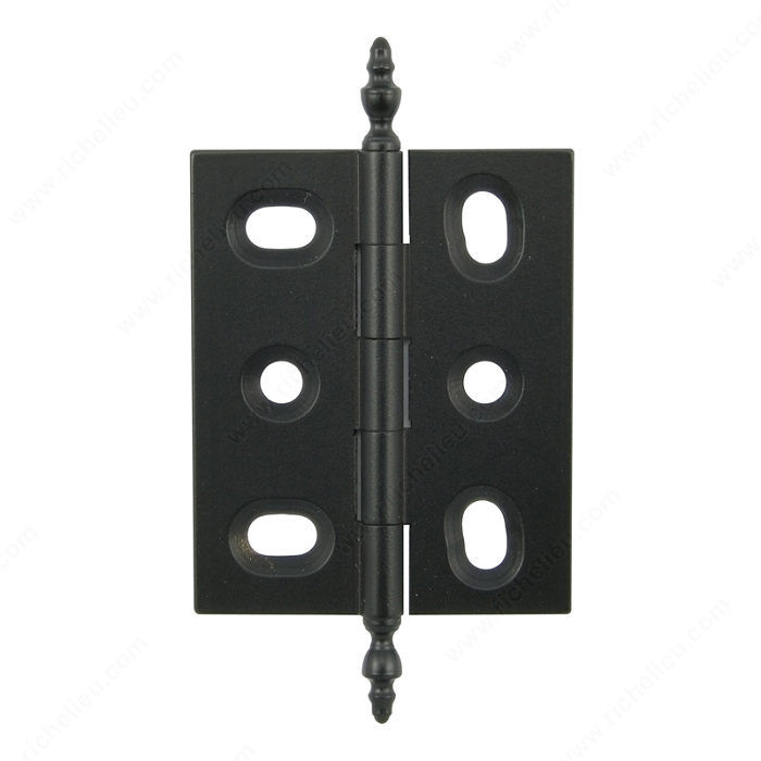Classic Brass Butt Hinge - 53101, Color/Finish Black, Finish Number 900