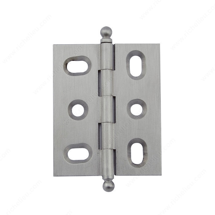 Classic Brass Butt Hinge - 53102, Color/Finish Brushed Nickel, Finish Number 193