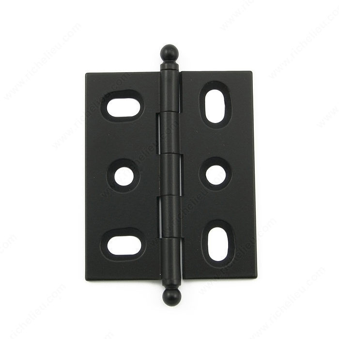 Classic Brass Butt Hinge - 53102, Color/Finish Black, Finish Number 900