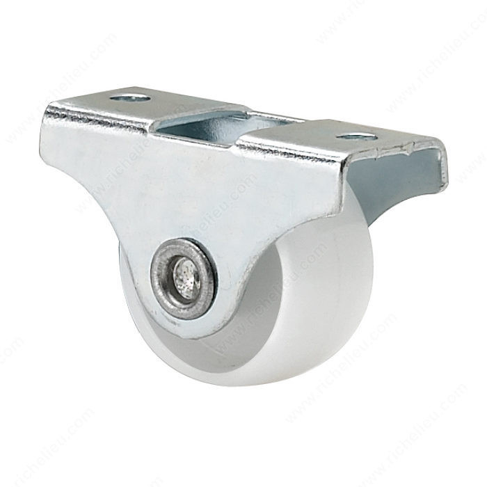 Contemporary White Furniture Caster, Caster for indoor use only that combines design and functionality.,PRO-PACK 10