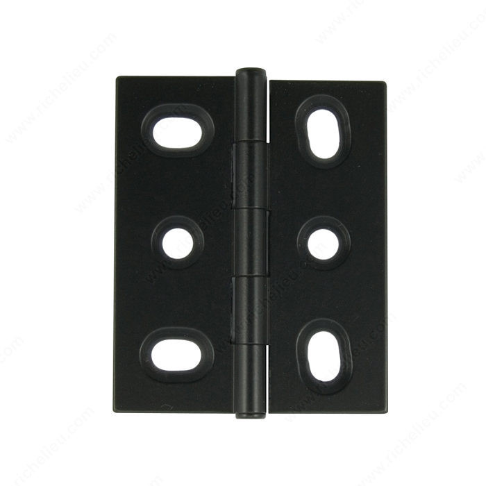 Classic Brass Butt Hinge - 53103, Color/Finish Black, Finish Number 900