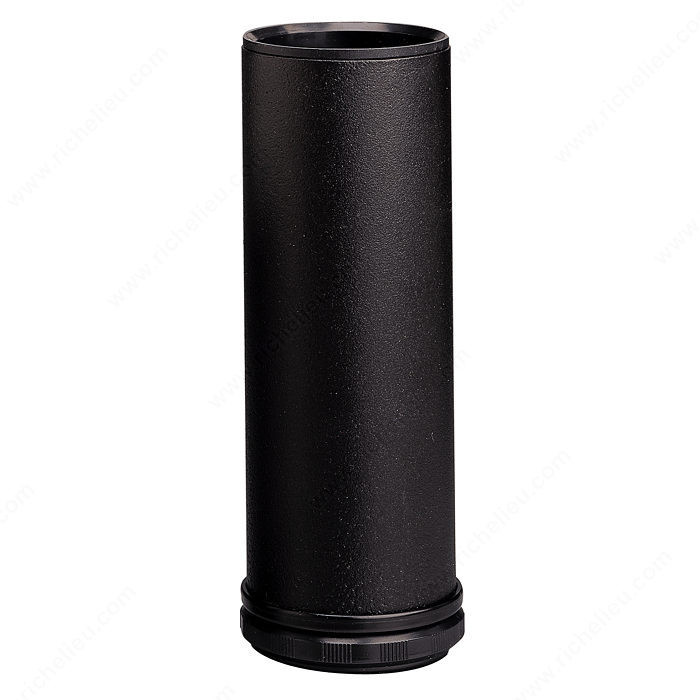 Adjustable Furniture Leg - 550, 30 mm (1- 3/16'') adjustment option, Height 100 mm, Finish Matte Black